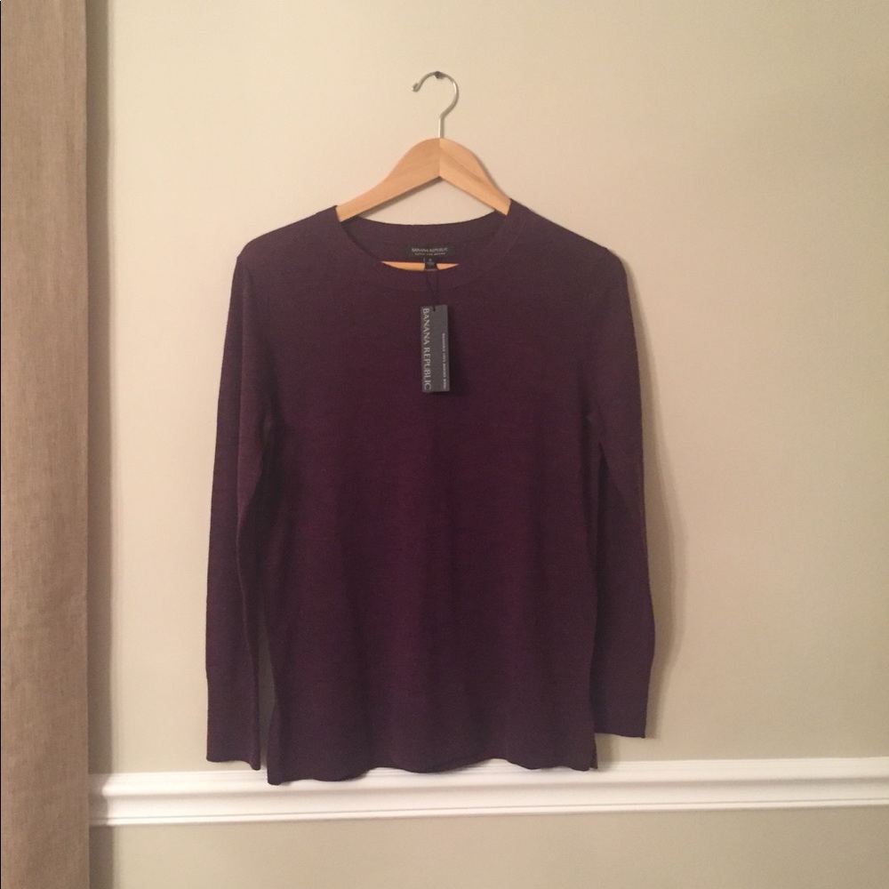 Banana Republic Extra Fine Merino Sweater NWT